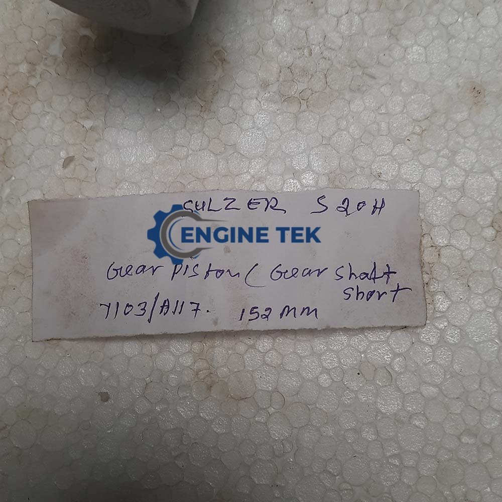 Buy Sulzer S20 H Gear Piston - Shaft Short (7103/A117) Online | Engine Tek