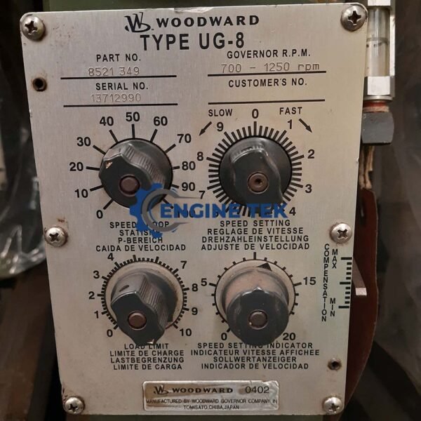 Woodward UG-8 (8521 349) Governor