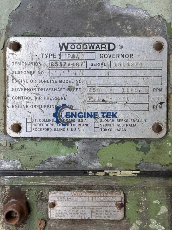 Woodward PGA (8557-487) Governor - Image 2