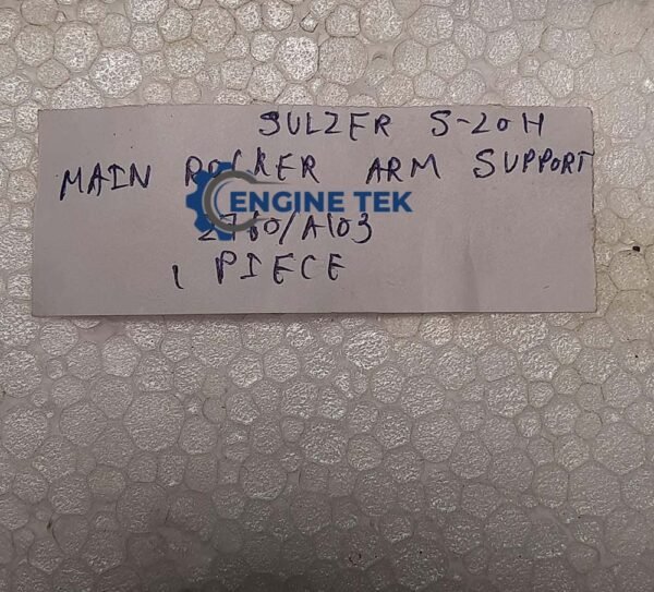 Sulzer S20 H Main Rocker Arm Support (2760/A103) - Image 4