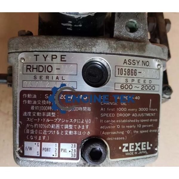 Zexel (RHDIO-MC) Governor