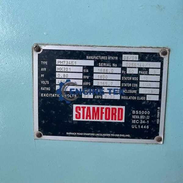 Stamford	PM734E1	Alternator