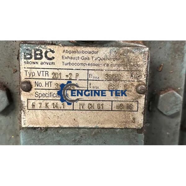 BBC VTR 201-2P Turbocharger