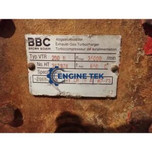BBC VTR 200 N Turbocharger