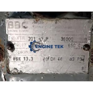BBC VTR 201-2P Turbocharger