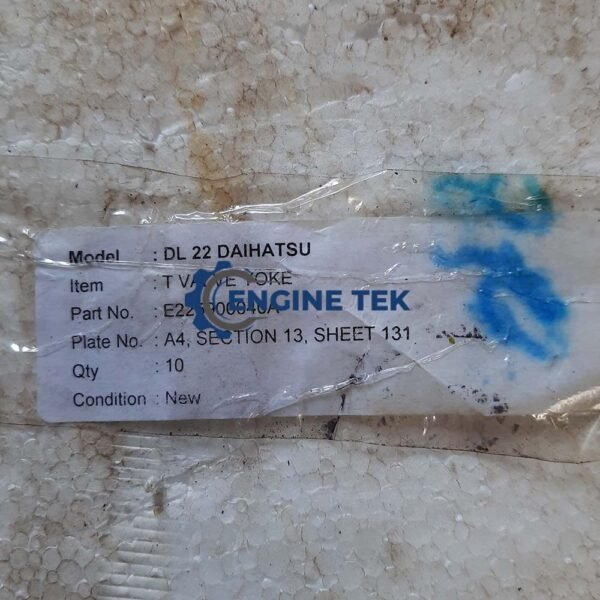 Daihatsu DL22 Valve yoke (E-225909510A) - Image 6