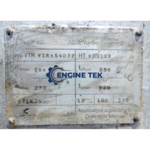 ABB VTR 454 D32 Turbocharger
