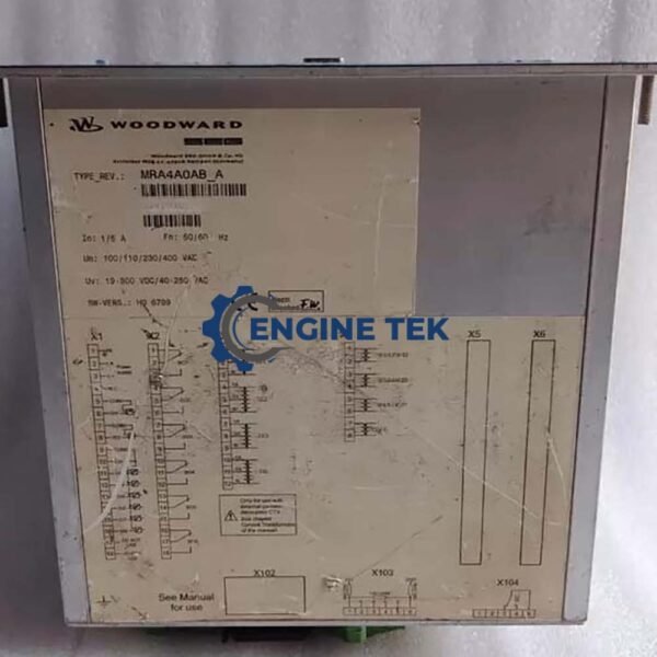 Woodward MRA4A0AB Seg high protec - Image 6