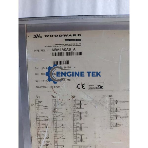 Woodward MRA4A0AB Seg high protec - Image 9