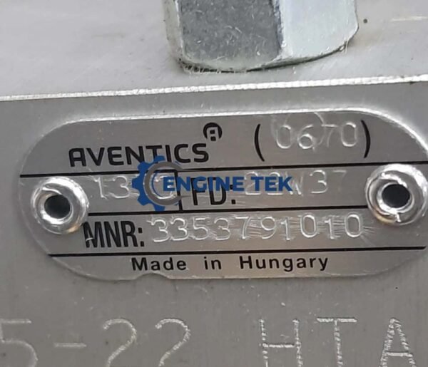 Aventics 3353791010 Pneumatic pressure reducing valve with pressure gauge - Image 5