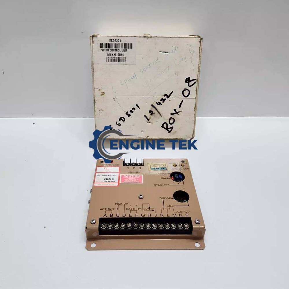 Governors America	ESD5221 Speed control unit