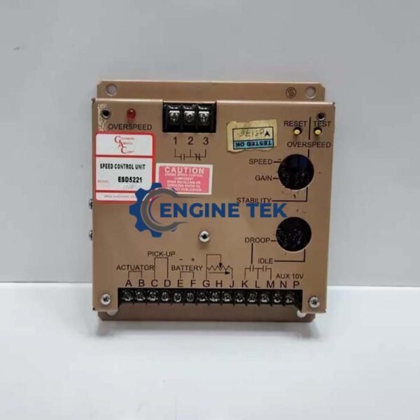 Governors America	ESD5221 Speed control unit - Image 3