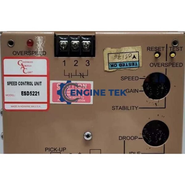 Governors America	ESD5221 Speed control unit - Image 4