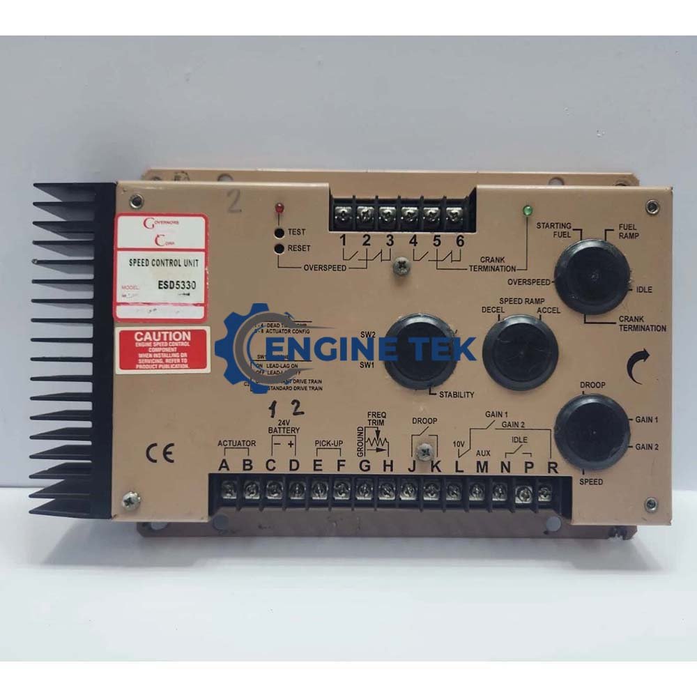 Governors America ESD5330 Speed control unit