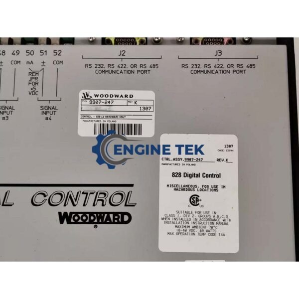 Woodward 828 (9907-247) Digital Control - Image 4