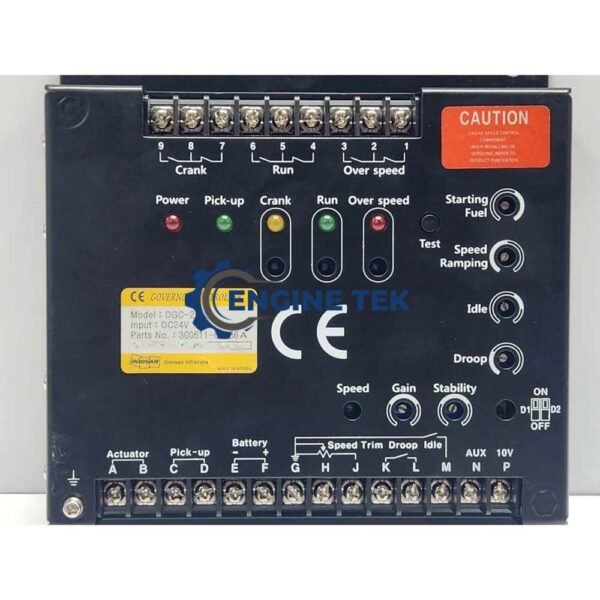 Doosan infracore DGE-2013 (300611-00686A) Governor controller unit - Image 3