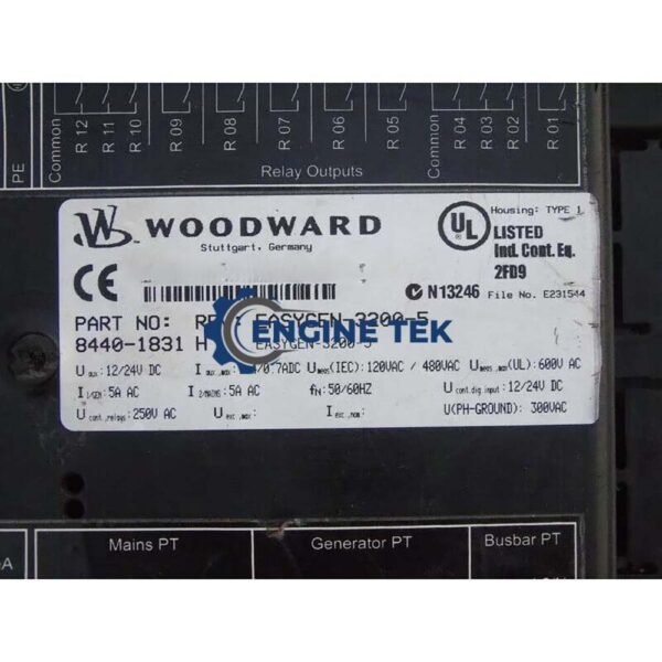 Woodward 8440-1831 K	Genset Controller Easygen-3200-5 - Image 6