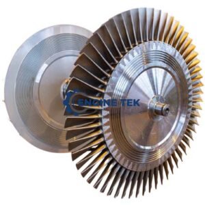 MET 83SE Turbocharger Bladed Shaft with compressor wheel
