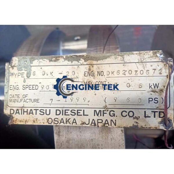 Daihatsu 6DK20 Crankshaft - Image 13