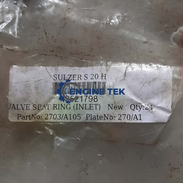 Sulzer S20H (2703 A105) Valve seat ring - Image 5