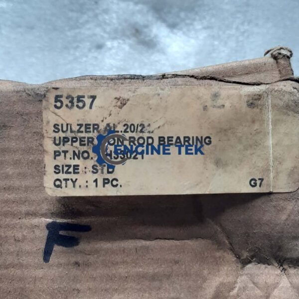 Sulzer 6AL20/24 (H33021) Upper con rod Bearing - Image 5