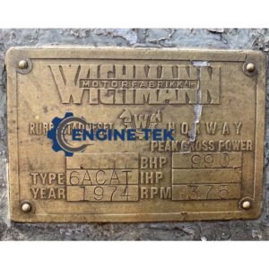 Wichmann 6ACAT Marine diesel engine