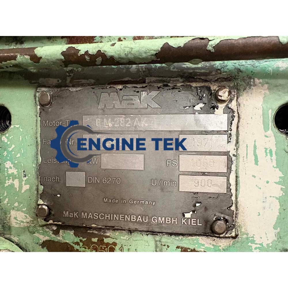 MaK 6M 282 AK Diesel engine
