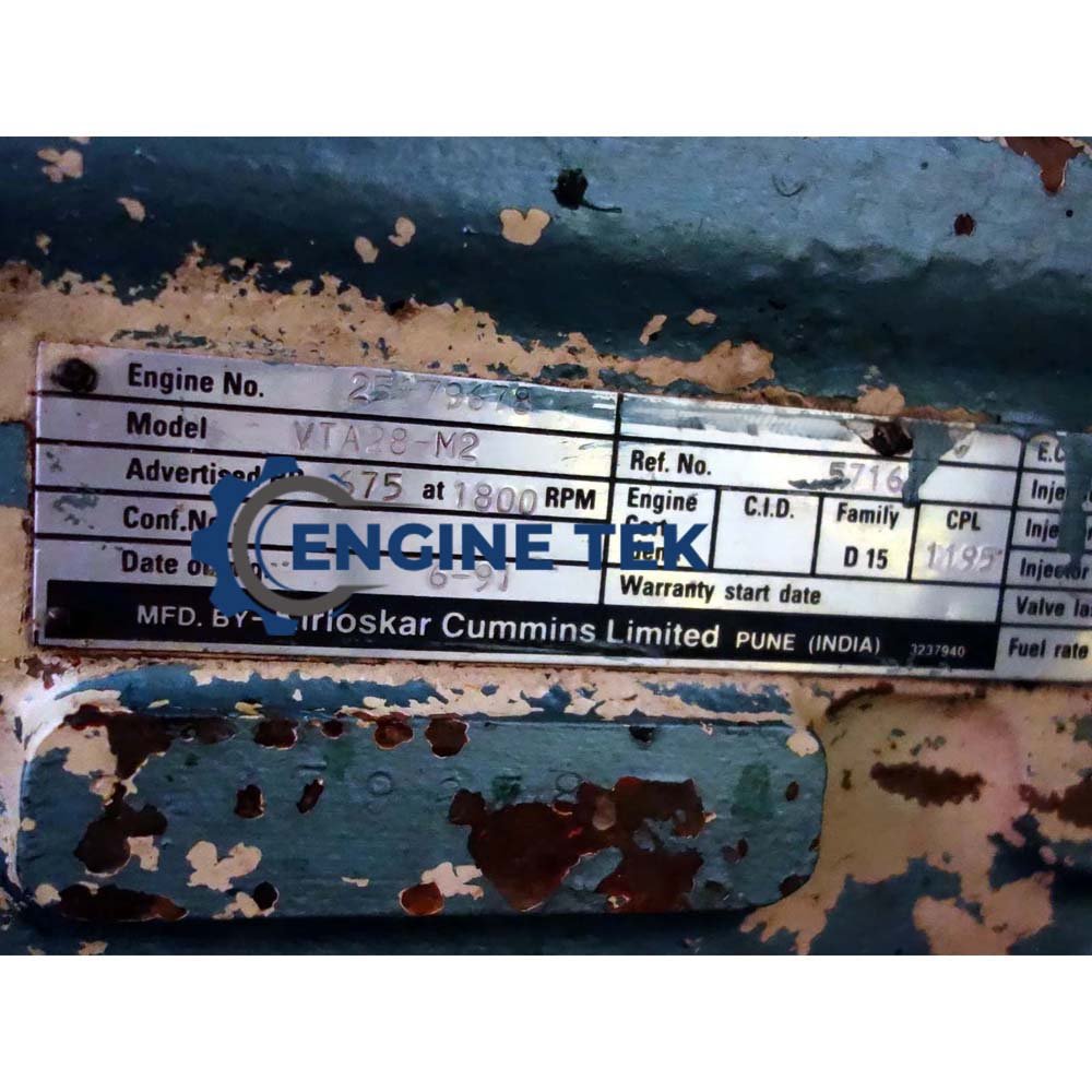 Cummins VTA28-M2 Diesel engine