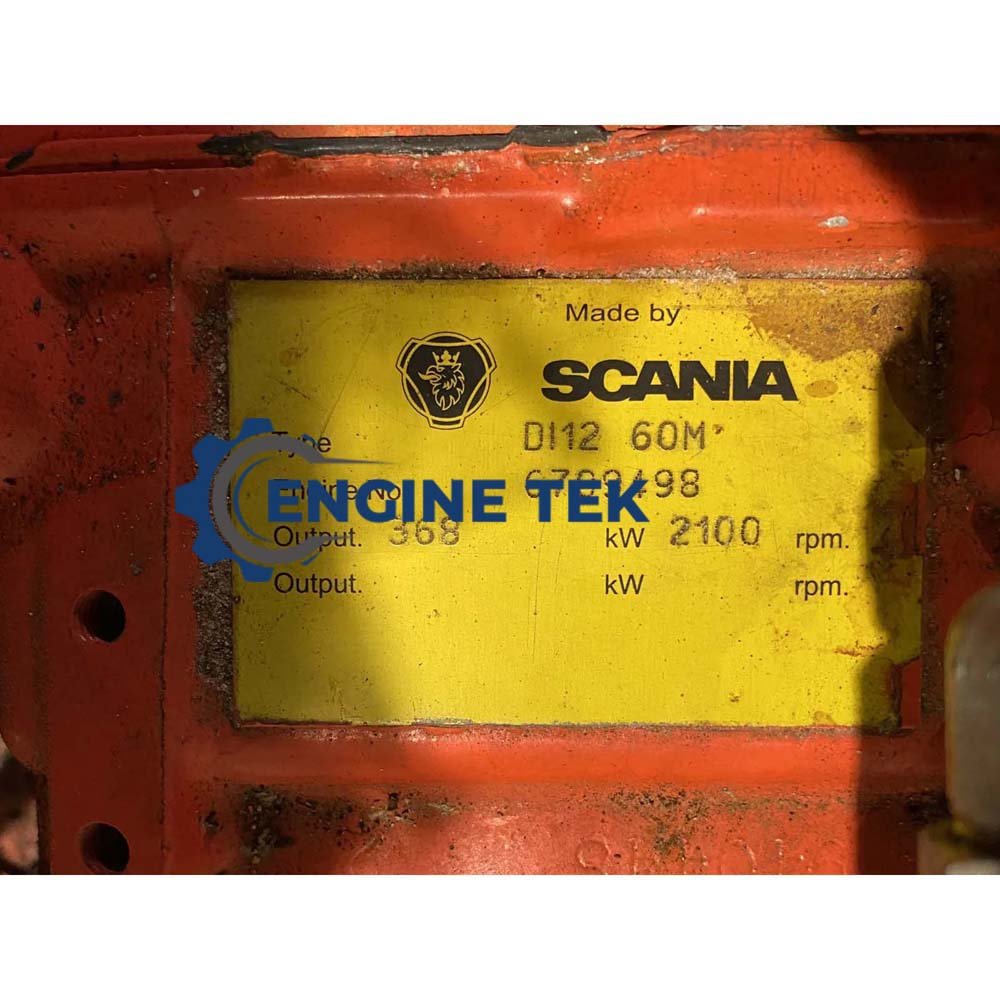 Scania DI12 60M Marine engine