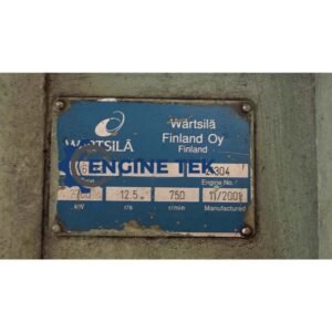 Wartsila W6L32 Diesel engine