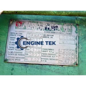 Wichmann 5AXAG Marine diesel engine