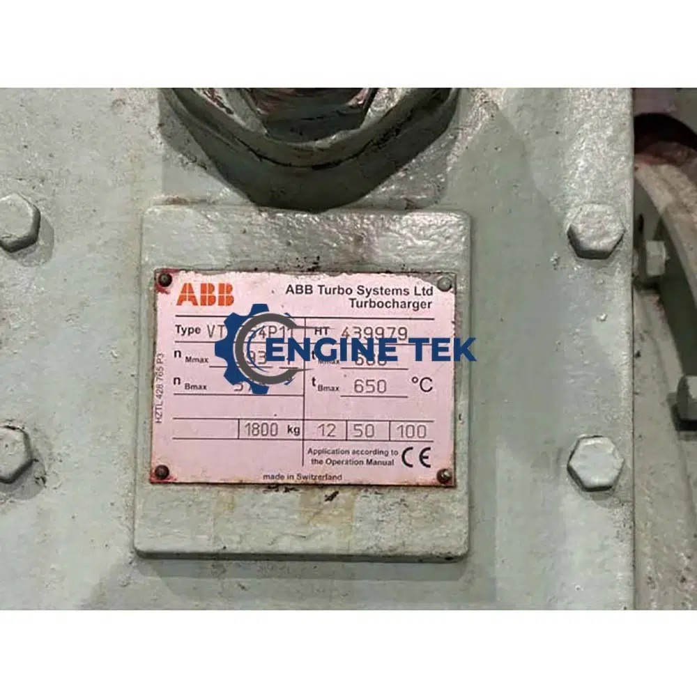 ABB VTR354P11 Turbocharger