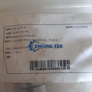 Mak 453C Cooling water passage (1.1101-3)