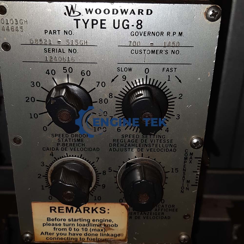 Woodward UG-8 (D8521-515GH) Governor