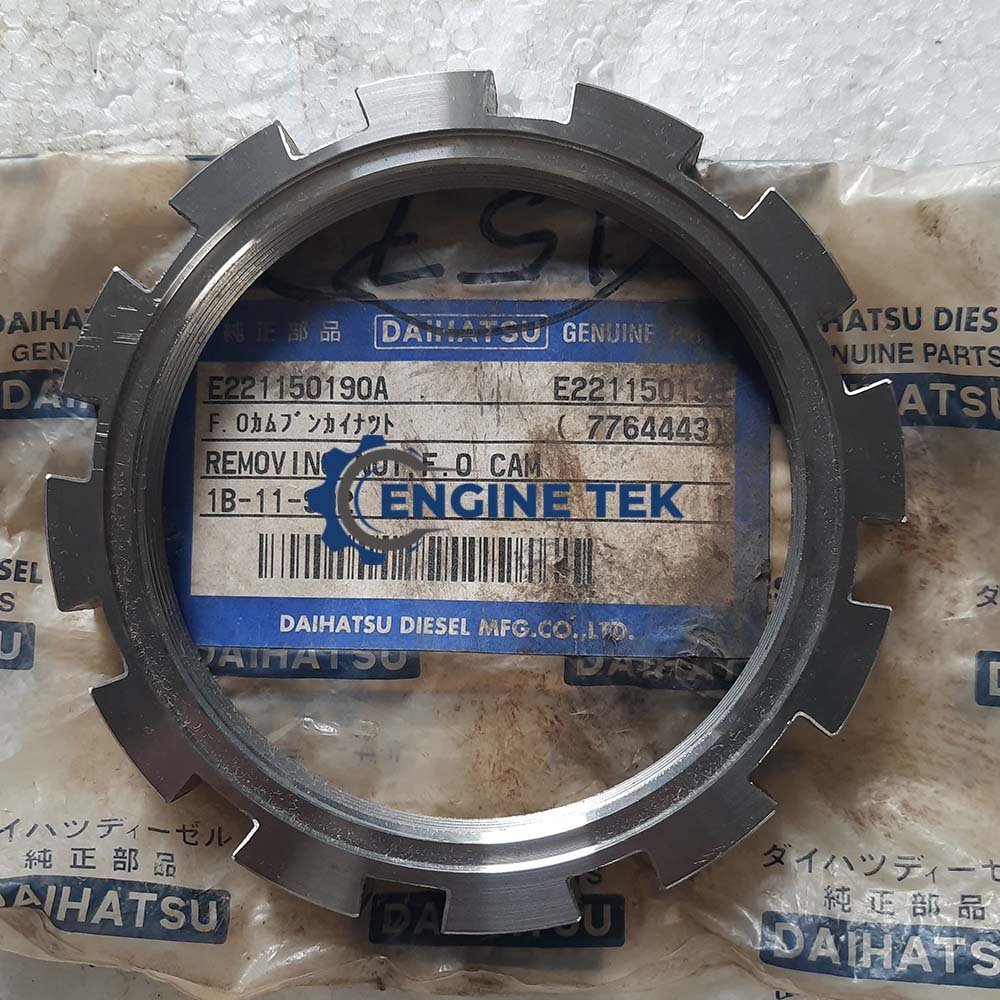 Daihatsu DL22 Removing nut F.O cam (E221150190A)