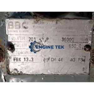 BBC VTR 201-2P Turbocharger