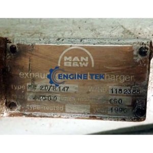 MAN B&W NR20/R147 Turbocharger