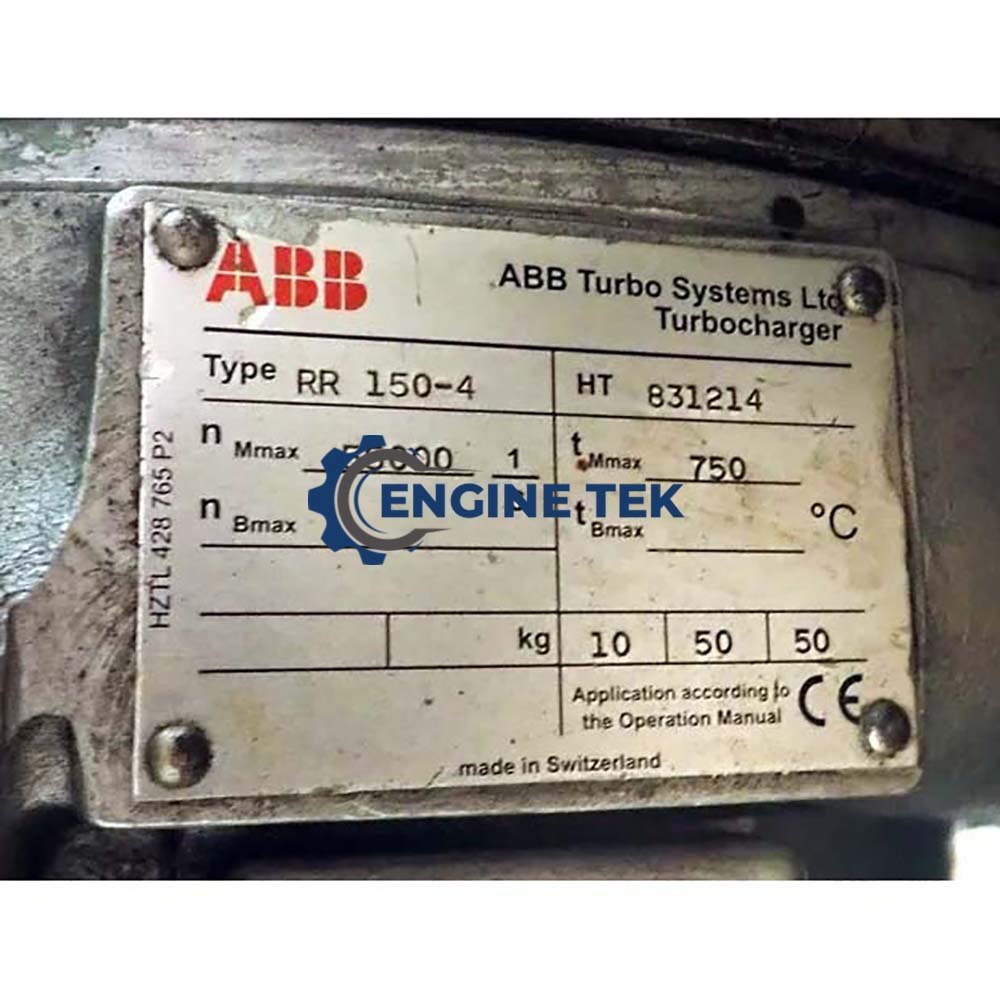 ABB RR150-4 Turbocharger