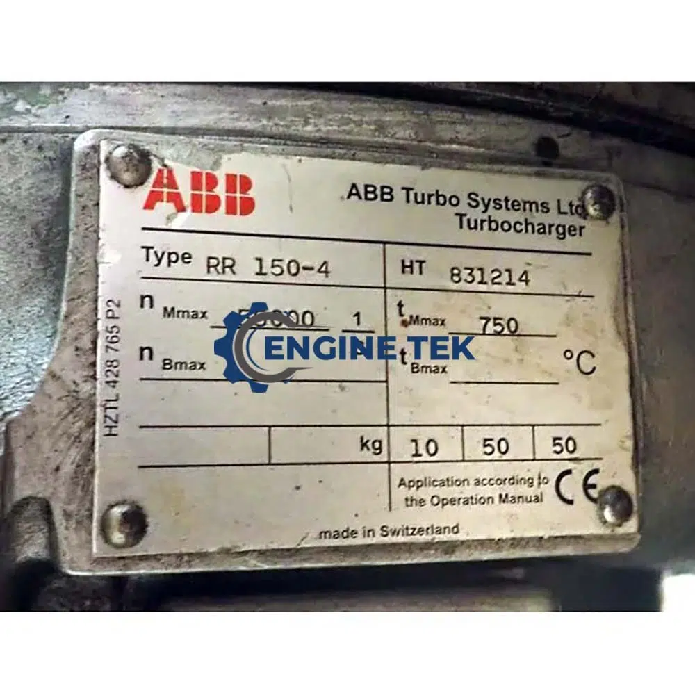 ABB RR150-4 Turbocharger