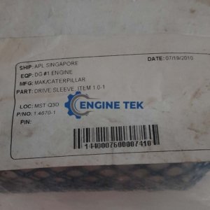 Mak 453C Drive sleeve (1.4670-1)