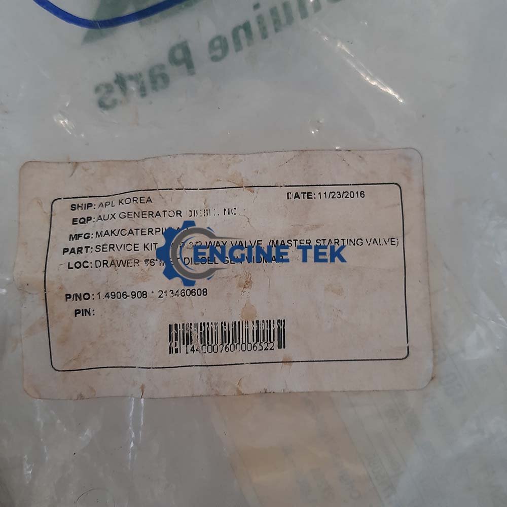 34-2.jpg Mak 453C Service kit for 3/2 way valve (1.4906-908)