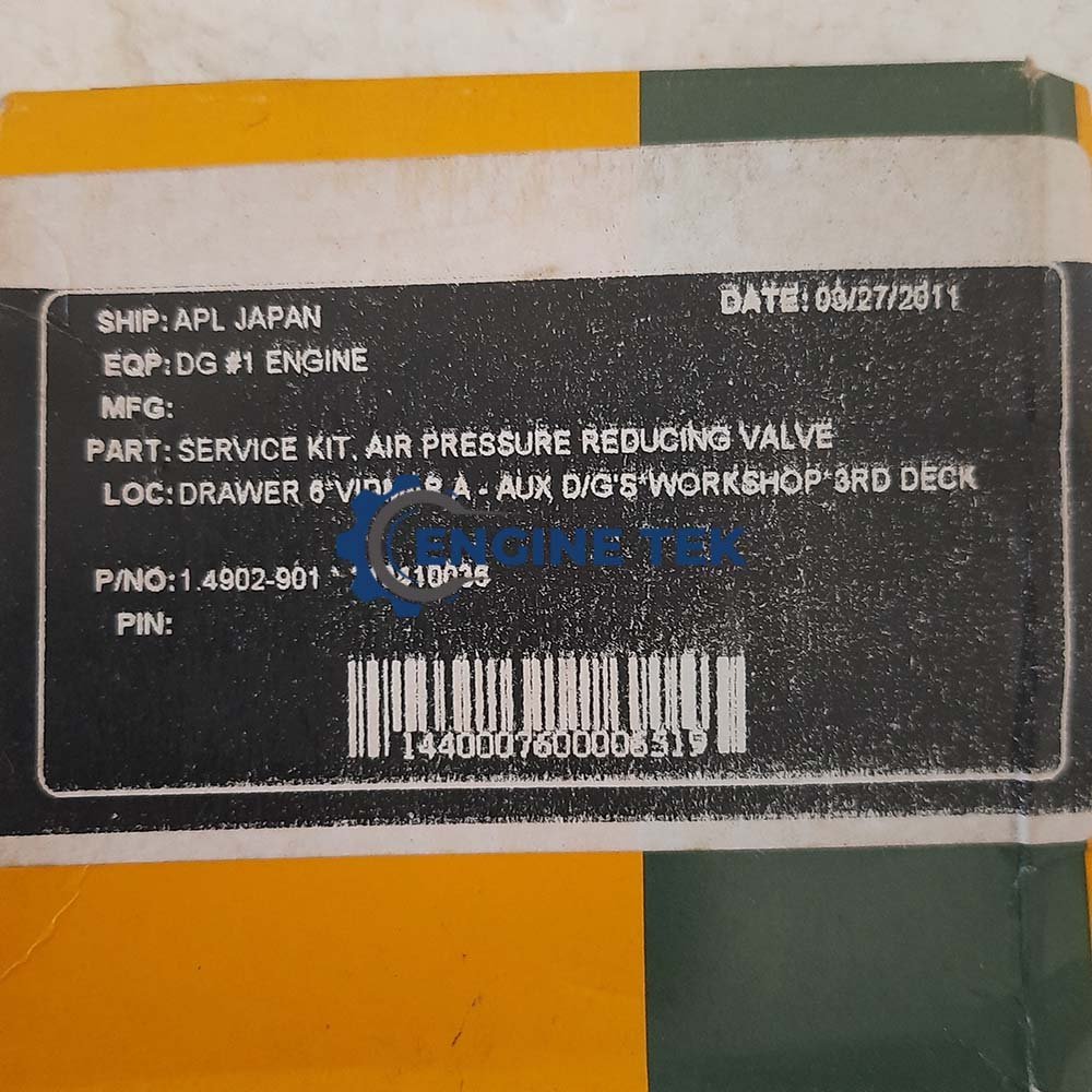 36-6.jpg Mak 453C Service kit air pressure reducing valve(1.4902.901)