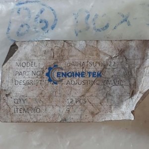 Daihatsu DL22 Adjusting valve (E225300070Z)