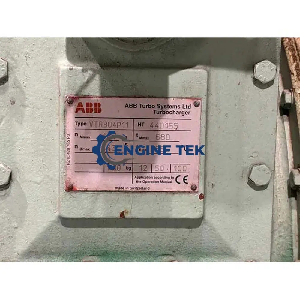 ABB VTR304P11 Turbocharger
