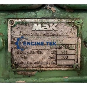 MAK 6M 332 Diesel engine